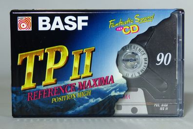 BASF TPII MC Kassette Leerkassette 90min NEU Originalverpackt