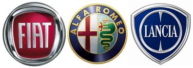 4 Stück Nabendeckel Raddeckel Felgendeckel für Alfa Romeo 60652886 50mm