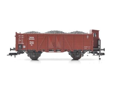 Roco H0 Güterwagen Hochbordwagen 86 925 DR mit Kohleladung / NEM