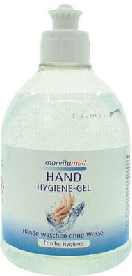 Marvita med Hand Hygiene – Gel 500 ml Push - Pull Verschluss