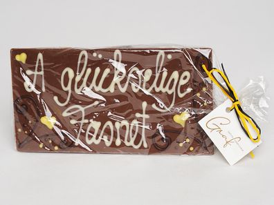 Fasnets Schokolade 80 g Geschenk Narrentag Oberndorf Elzach Überlingen Rottweil