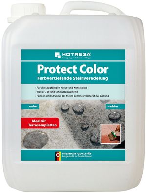 Hotrega Protect Color Steinveredelung 5 L Kanister Betonwerksteine Granit Gneis
