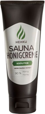 HEHKU Sauna Honigcreme Kräuter Bienenhonig Peeling 100 ml