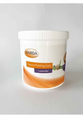 Warda Sauna – Peeling Salz Lavendel Hautpflege 1 Kg 5 Kg 10 Kg