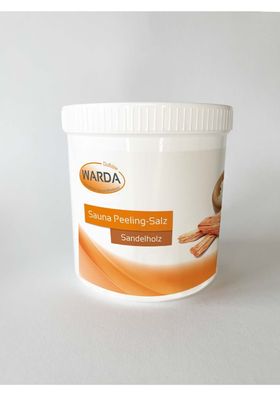 Warda Sauna - Peeling Salz Sandelholz Hautpflege 1 Kg 5 Kg 10 Kg