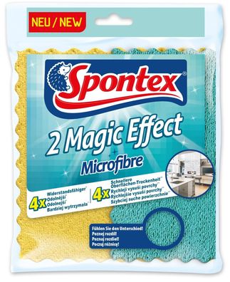 Spontex Magic Effect Microfibre Spültücher 2er Pack