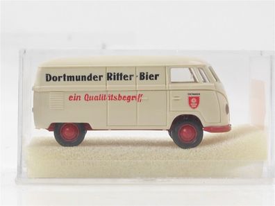 Brekina H0 32021 Modellauto VW T1 Kastenwagen "Dortmunder Ritter Bier" 1:87