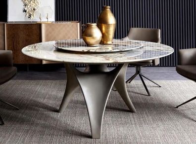 Luxus Esstisch Runde Esstische Esszimmer Rund Tisch Material Holz Tische