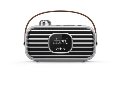 Veho Mode MD-1 Retro Bluetooth Lautsprecher mit DAB + UKW Radio