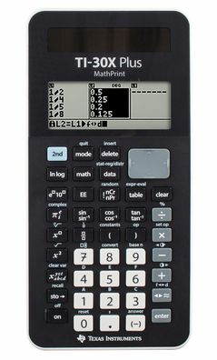 Taschenrechner TI-30 X Plus MathPrint Texas Instruments Tischrechner Bürorechner