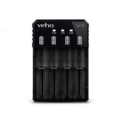 Veho V-1 USB 5V / 2A Ladegerät, 4 x Kanäle, Rückwärtslade- & Überladeschutz