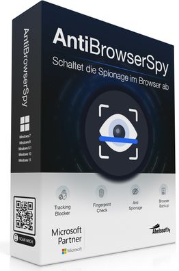 AntiBrowserSpy 2024 - Browser Schutz - Anti Spy - Werbeblocker - PC Download Version