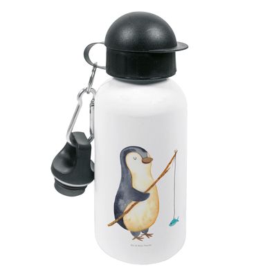 Mr. & Mrs. Panda Kindertrinkflasche Pinguin Angler ohne Spruch