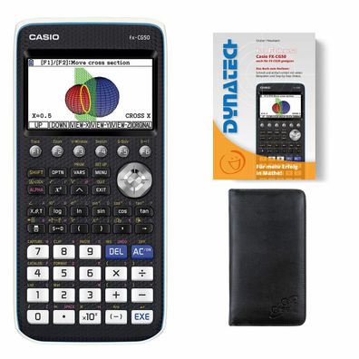 Grafikrechner Casio FX-CG 50 Taschenrechner Schutzhülle CalcCase Praxisbuch Buch