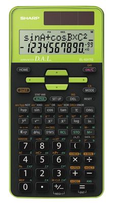 Sharp EL-531 TG GR - Schulrechner - grün - Gebraucht- (Gr. Taschenrechner)