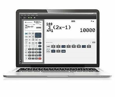 Emulator Grafikrechner Texas Instruments TI-Smartview TI-30X Pro/ Plus MP Lizenz