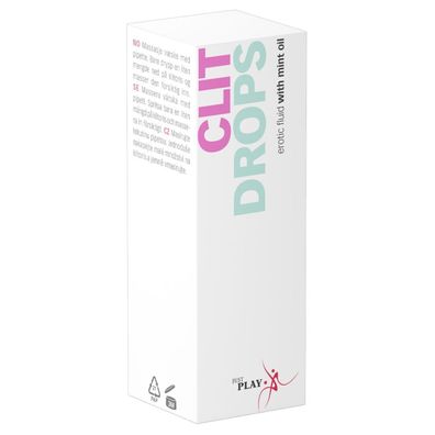 Just Play Clit Drops 30 ml Intim Massage Fluid Vegan