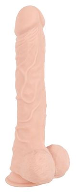Nature Skin Large Dildo Penisdildo Saugfuß 29,5cm realistisch haut