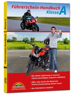 F?hrerschein Handbuch Klasse A, A1, A2 - Motorrad - top aktuell, Markt + Tech ...
