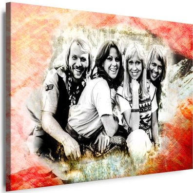 Myartstyle Bilder ABBA Musik Band Leinwandbilder Xxl Top