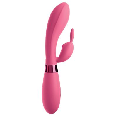 Vibrator Duo Silikon Klitoris Pink OMG! #SELFIE Rabbit