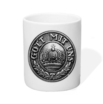 Tasse Kaffeetasse 1. WK -Gott mit uns- Deutschland Armee