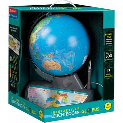 Interaktiver Leuchtbogen-Globus