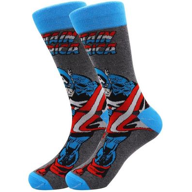 Captain America Socken Marvel Socken Avengers Socken Disney Socken mit Comics Motiven