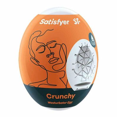Satisfyer Men Masturbator Egg Single Crunchy