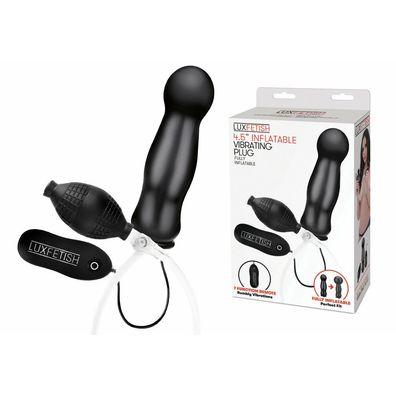 LUX FETISH 4,5? Inflatable Vibrating Butt Plug