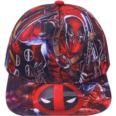 Deadpool Caps Mützen Kappen - Marvels Snapback Cap mit Deadpool Over-Print Motiven