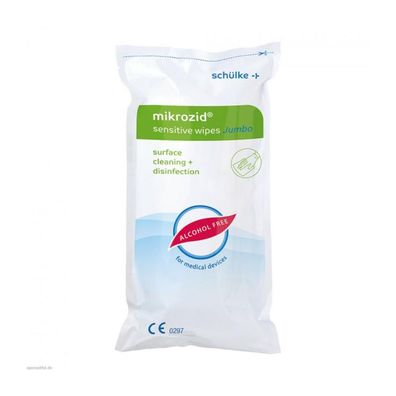 Schülke Mikrozid® sensitive wipes jumbo, Desinfektionstücher - Refill | Packung (200