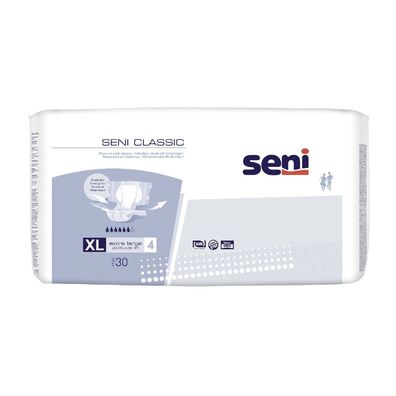 Seni Classic Inkontinenzhose Gr. XL - 30 Stück | Packung (30 Stück) (Gr. XL)