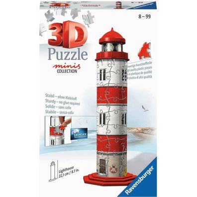 3D Puzzle Mini Leuchtturm (54 Teile)