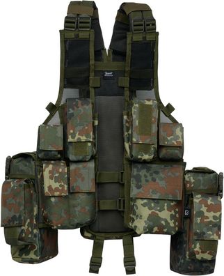Brandit Weste Tactical Vest in Flecktarn