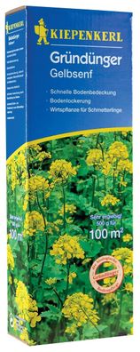 Kiepenkerl® Gründünger Gelbsenf 500 g für 100 m²