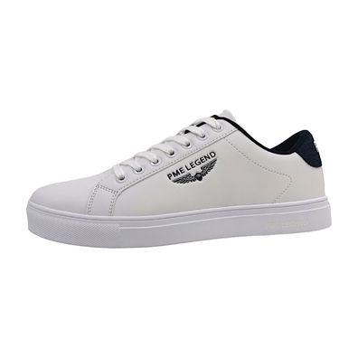 PME Legend Carior Low Sneaker PBO2402290 Weiß 526 white denim blue