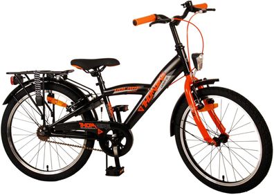 Kinderfahrrad Thombike für Jungen 20 Zoll Kinderrad in Schwarz Orange