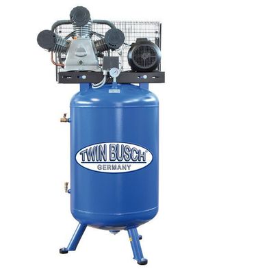 Twin Busch ® Druckluftkompressor stehend 270 L - Kompressor