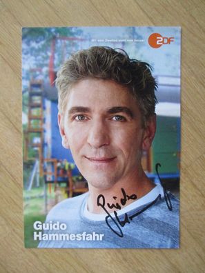 ZDF Löwenzahn Schauspieler Guido Hammesfahr - handsigniertes Autogramm!!