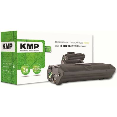 KMP H-T260XL schwarz Toner ersetzt HP 106A XL (W1106A)