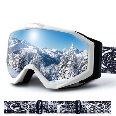 Skibrille, Snowboardbrille fér Brillenträger, Herren, Damen, Erwachsene, 
Jugendliche