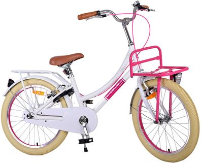 Kinderfahrrad Excellent Fahrrad für Mädchen 20 Zoll Kinderrad in Weiß