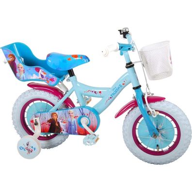 Kinderfahrrad Disney Frozen Fahrrad für Mädchen 12 Zoll Kinderrad