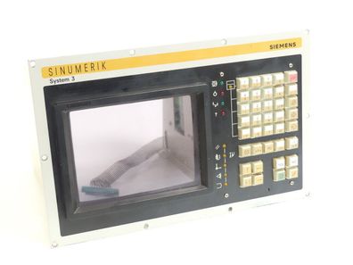 Siemens 548 025.9015.04 System 3 Bedientafel mit Steuerung SN: A84 o. Bildschirm