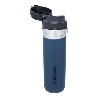 Stanley Quick Flip Water Bottle 0.7l Thermoskanne Trinkflasche Dunkel-Blau NEU