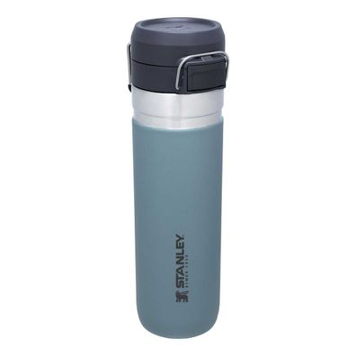 Stanley Quick Flip Water Bottle 0.7l Thermoskanne Trinkflasche Blau Shale