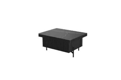 Schwarzer Büro Couchtisch Arbeitszimmermöbel Design Tische Beistelltische