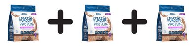 3 x 100% Casein Protein, Chocolate Cream - 900g