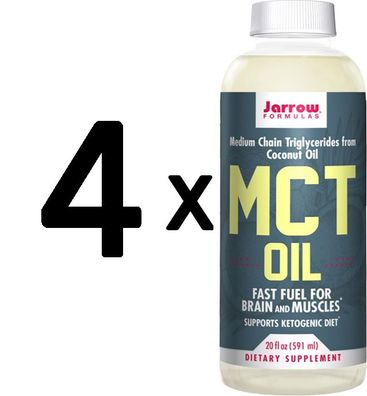 4 x MCT Oil - 591 ml.